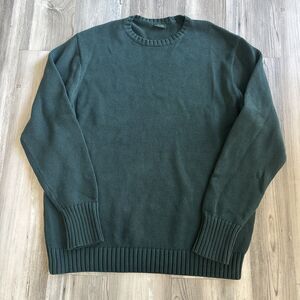 John Galt PacSun100% Cotton Green Unisex Crewneck Sweater  Size L/XL